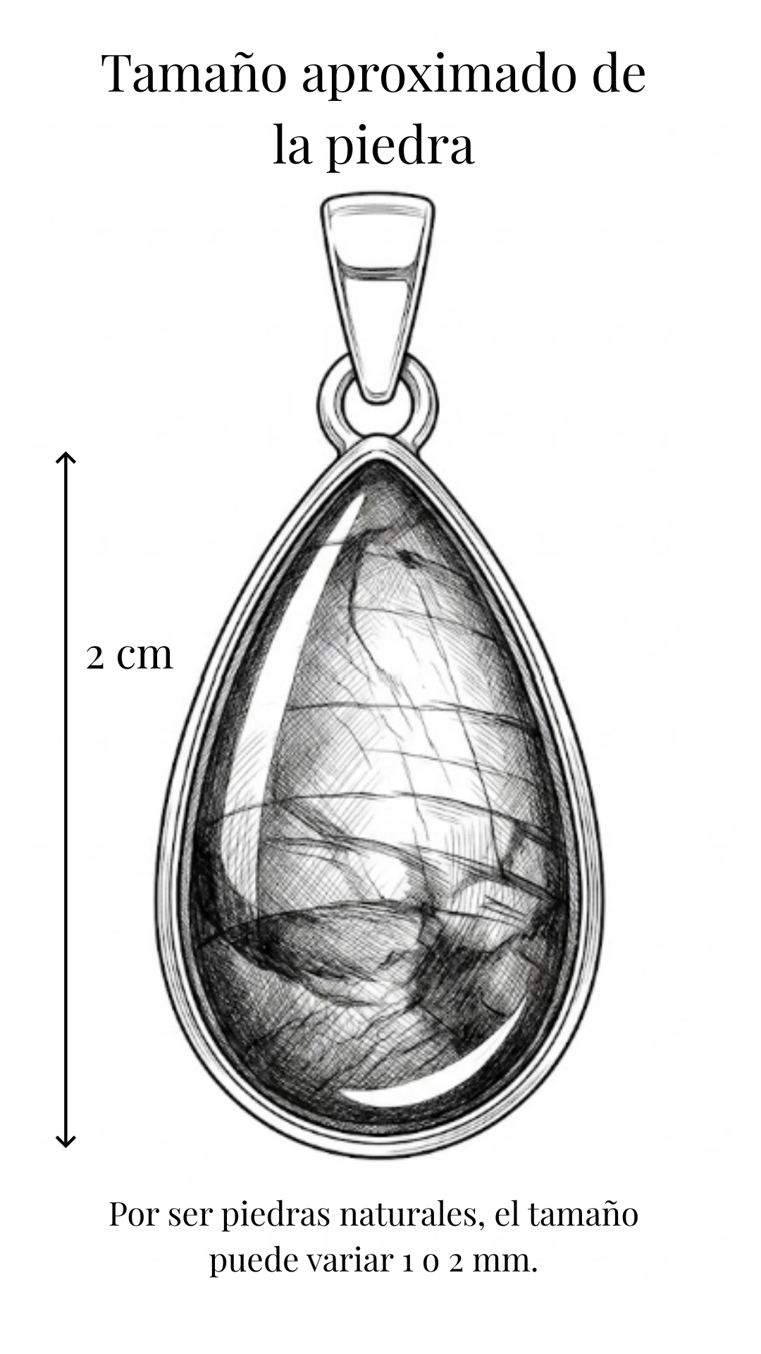 Dije Obsidiana Arcoíris — Plata .925 | Orela