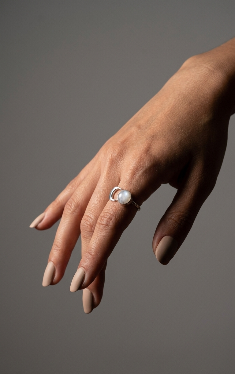 Anillo Luna — Plata .925 | Orela