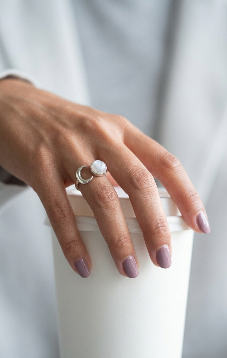 Anillo Luna — Plata .925 | Orela