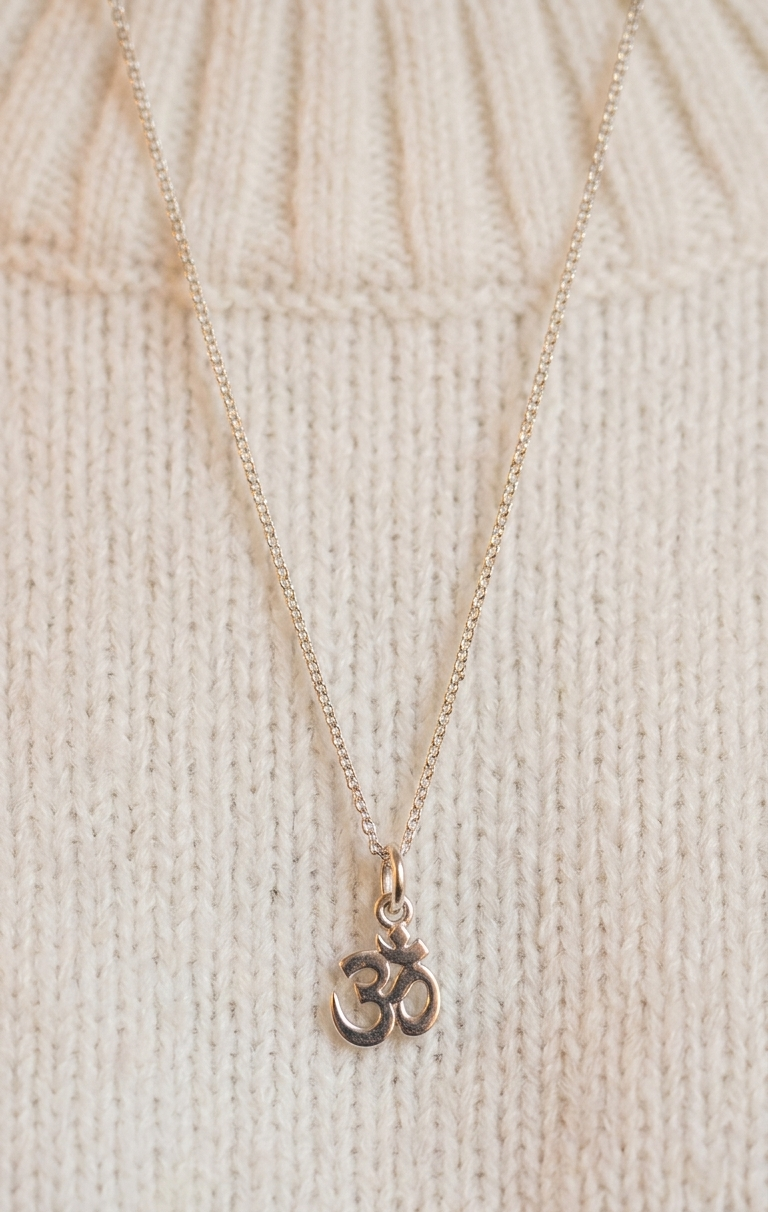 Collar Símbolo Om - Plata 925