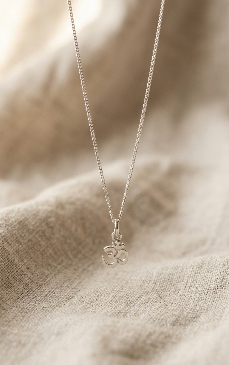 Collar Símbolo Om - Plata 925