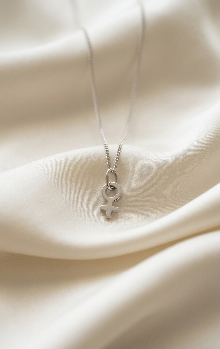 Collar Símbolo de Venus- Plata 925
