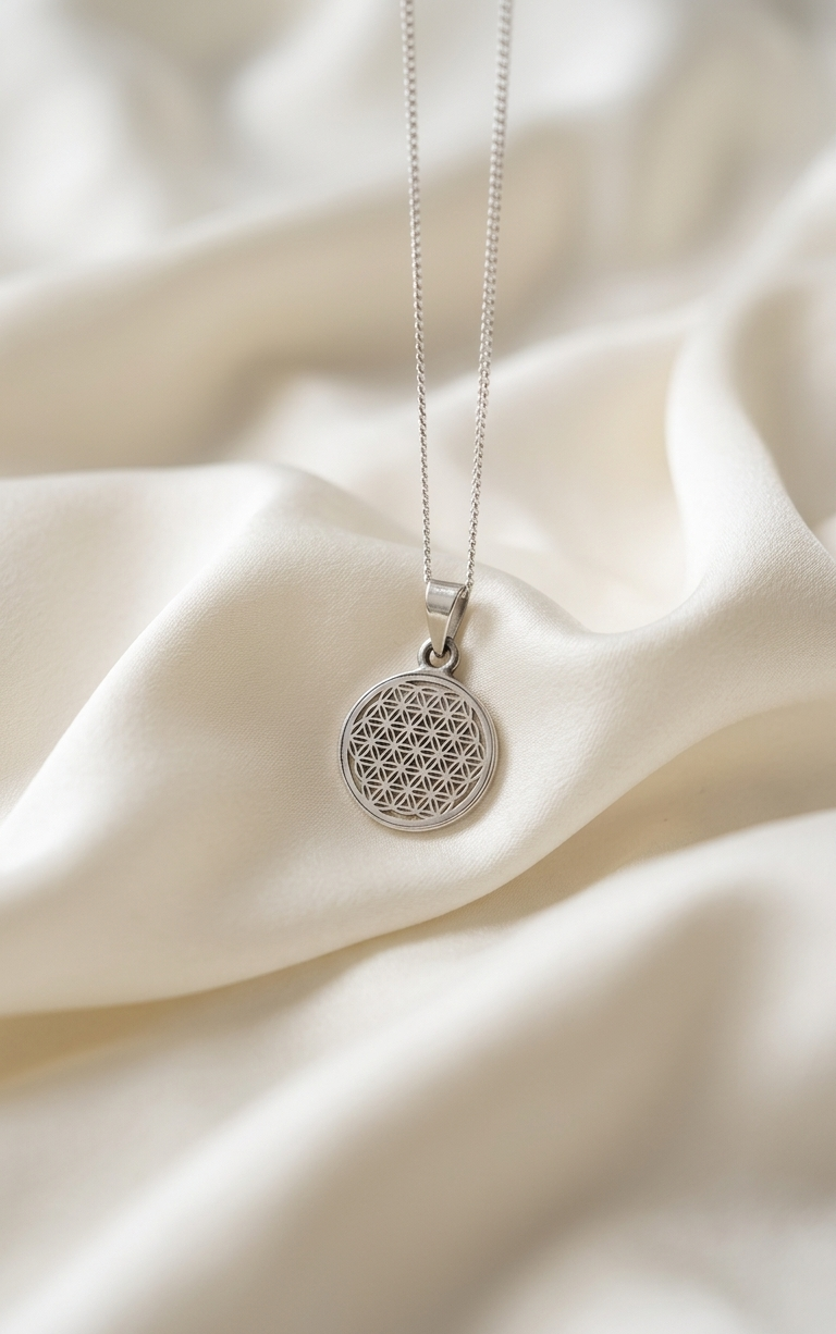 Collar Flor de la Vida - Plata 925