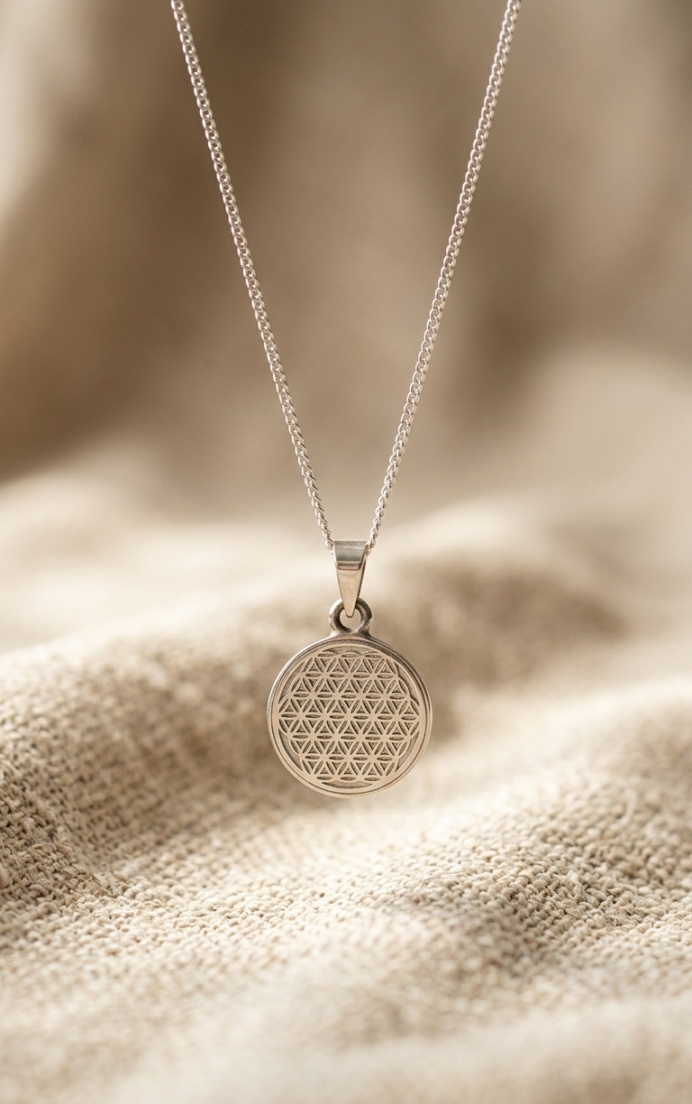 Collar Flor de la Vida - Plata 925