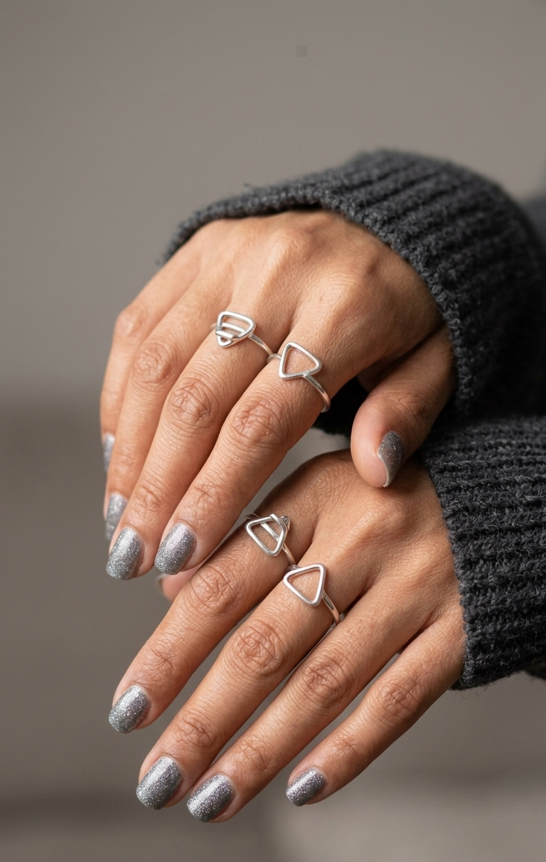 Set de Anillos El Quinto Elemento - Plata 925