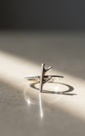Anillo Runa Fehu — Plata 925