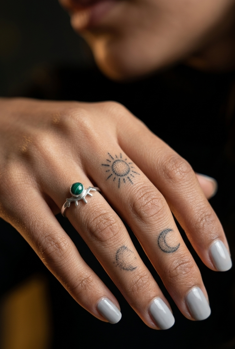 Anillo Malaquita — Plata .925 | Orela